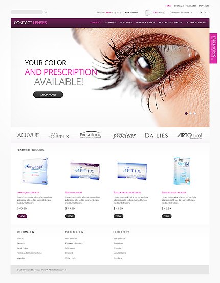 Contact Lenses TMT