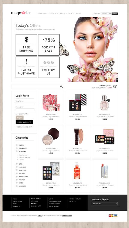 Cosmetics Store TMT