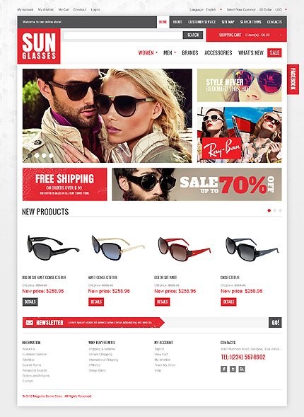 De Luxe Sunglasses TMT