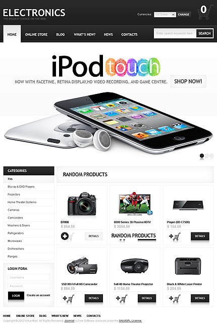 Electronics Store TMT