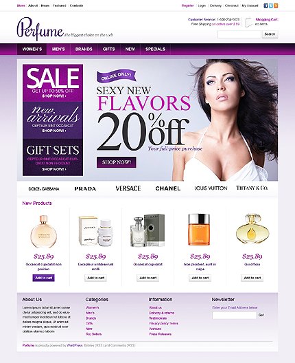 Exquisite Aroma Jigoshop Themes  TMT