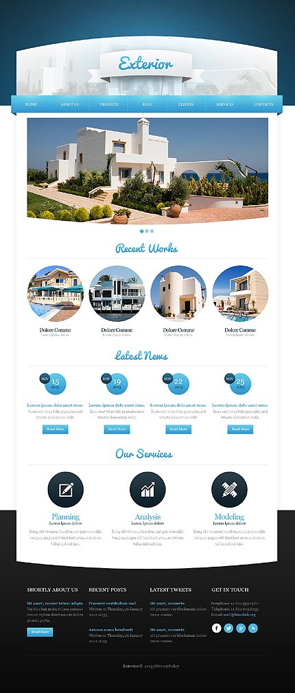 Exterior Home Design TMT