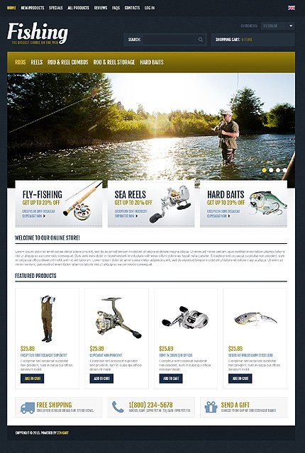 Fishing Expert Zen Cart  TMT