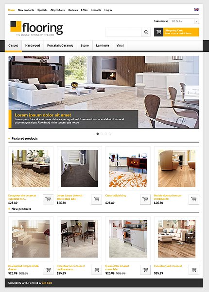 Flooring Zen Cart  TMT