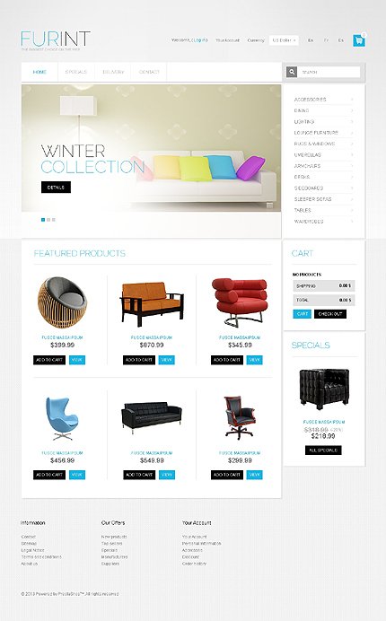 Furniture and Interior TMT