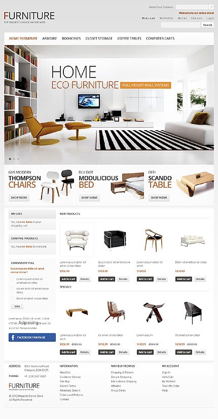 Furniture for Home & Office TMT
