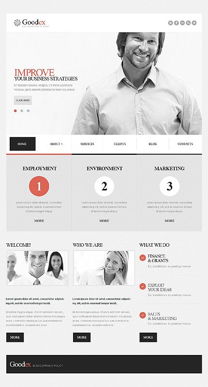 Gray Responsive Business TMT