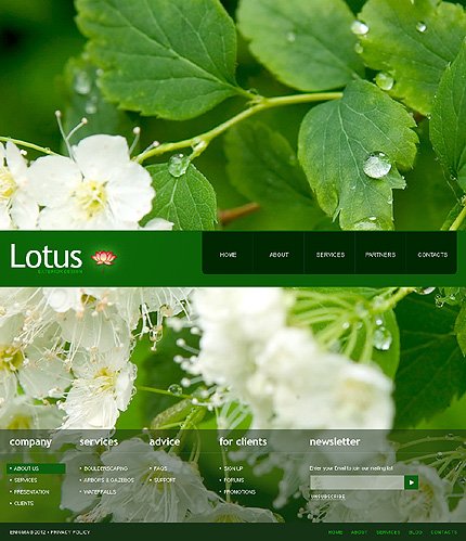 Green Exterior Design Joomla Theme by Ann TMT