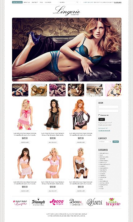 Intricate Lingerie TMT