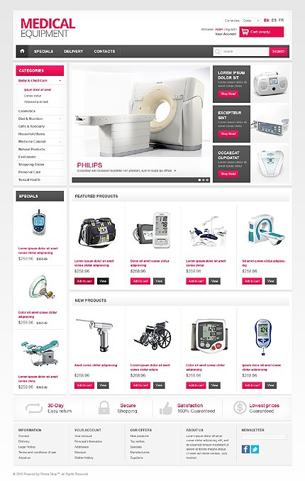 Medical Equipment TMT
