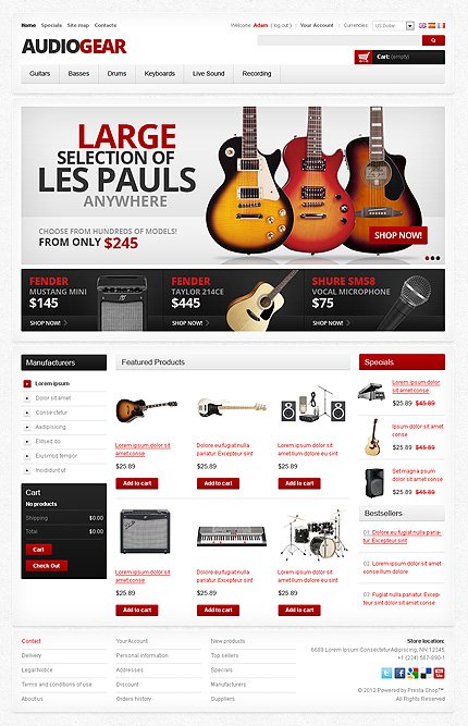 Musical Instruments & Equipment TMT