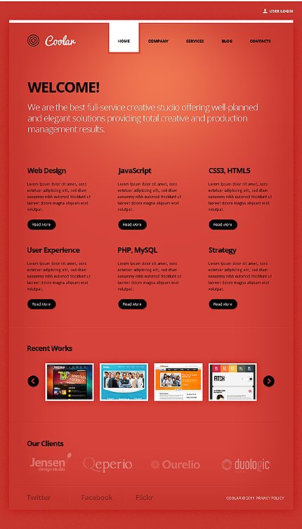 Orange Design Studio Joomla Template by Astra TMT