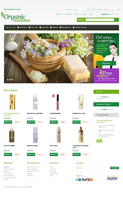 Organic Cosmetics TMT