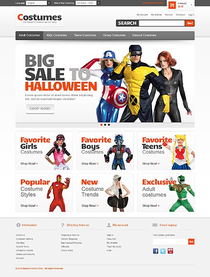 Party Costumes TMT