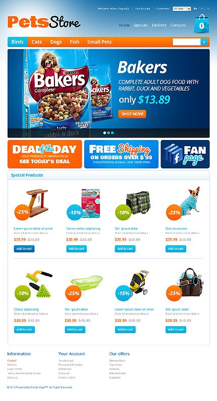 Pets Store TMT