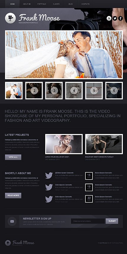 Photographer Portfolio TMT