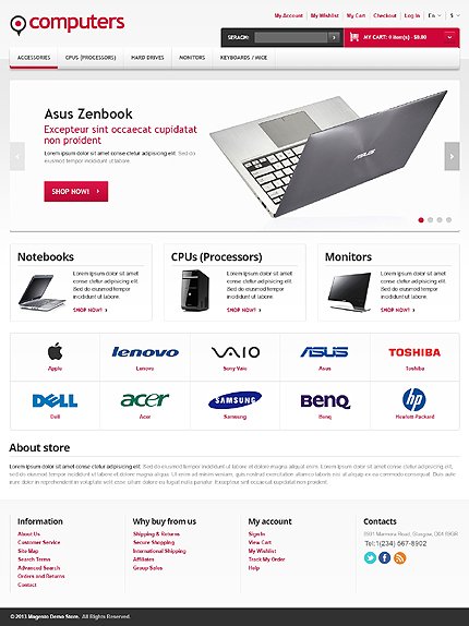 Responsive Computers Shop TMT