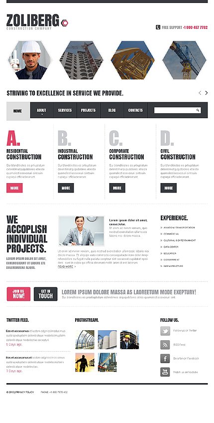 Responsive Construction TMT