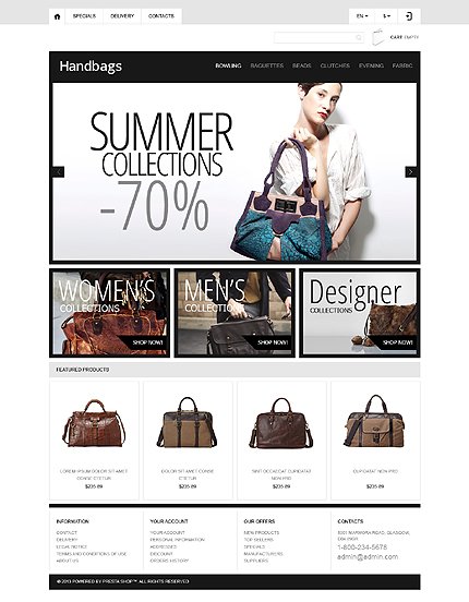 Responsive Handbags Boutique TMT
