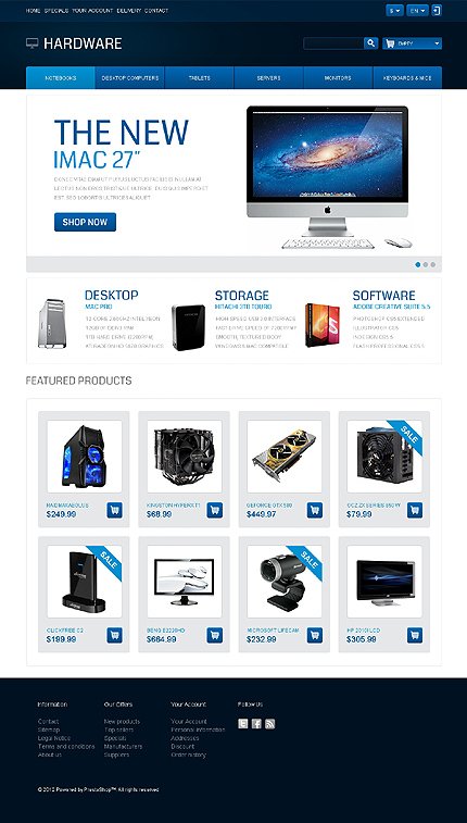 Responsive Hardware Store TMT