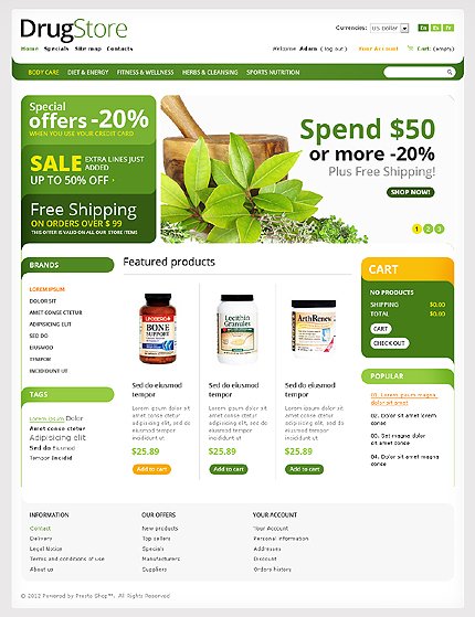 Virtual Drug Store TMT