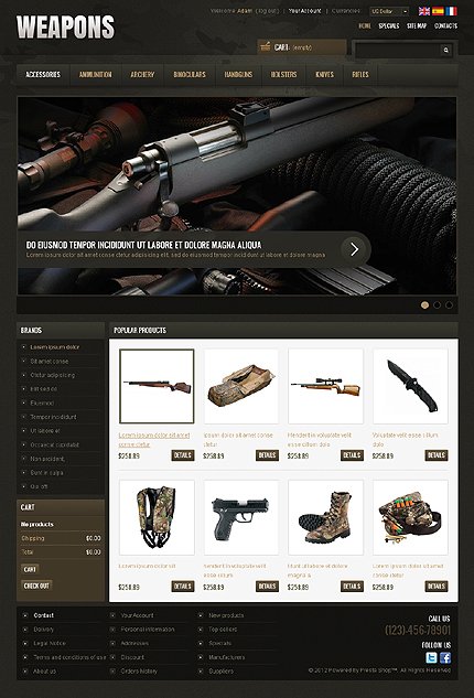 Weapons & Cold Steel TMT
