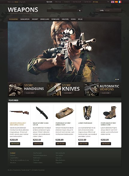 Weapons and Military Items TMT