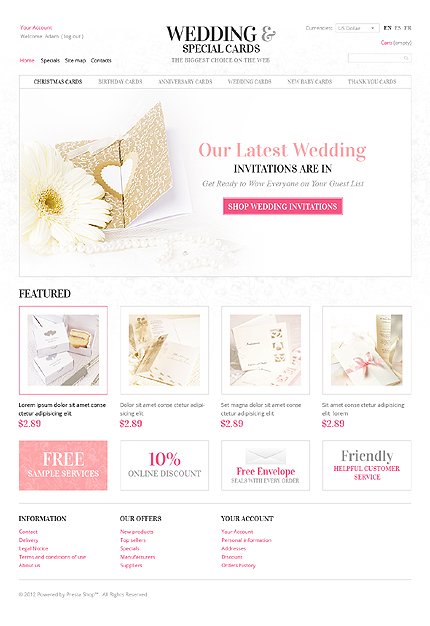 Wedding Invitations TMT