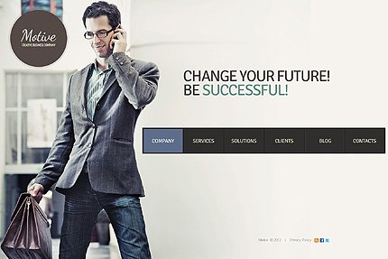 White Business Joomla Theme by Svelte TMT