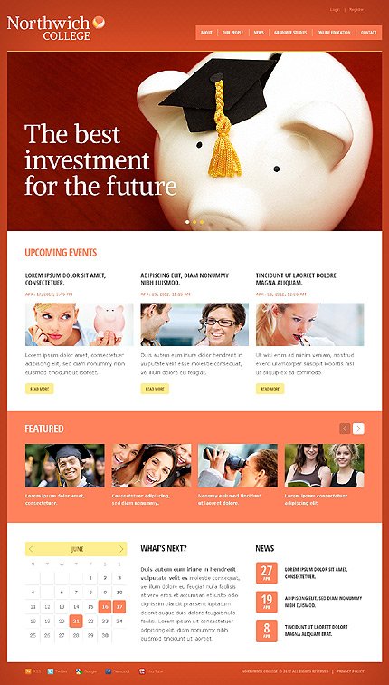 White University Joomla Template by Oldman TMT