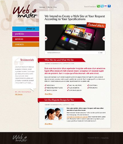 White Web Design Drupal Theme by Svelte TMT