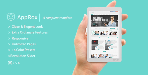 AppRox Multipurpose Mega Premium Joomla Template