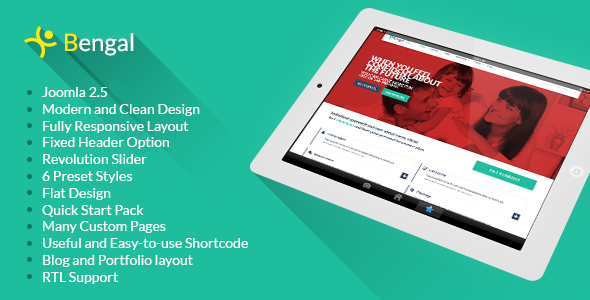 Bengal - Responsive Corporate Joomla Template