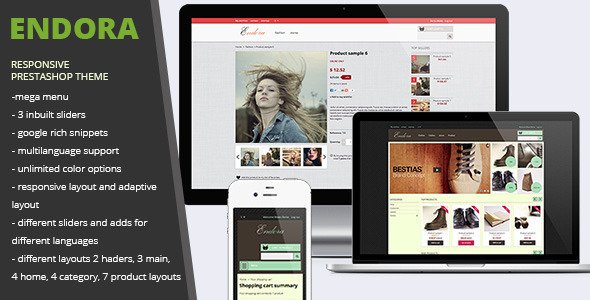 Endora - Responsive Prestashop Theme