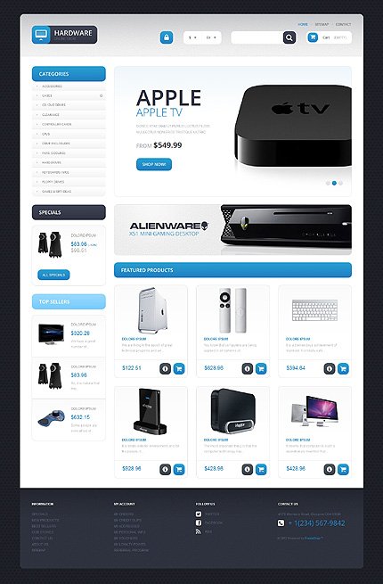 Responsive Hardware Store PrestaShop  TMT