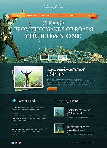 Black & Cyan Moto CMS HTML Template by Oldman Moto CMS HTML Templates  TMT