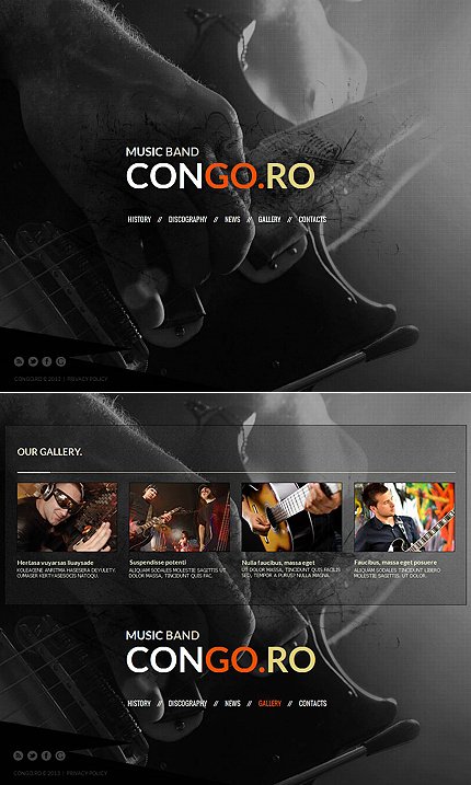 Black Moto CMS HTML Template by Delta Moto CMS HTML Templates  TMT
