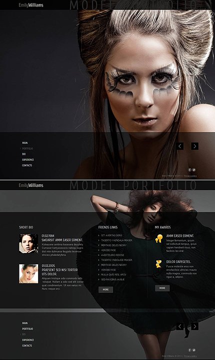 Black Moto CMS HTML Template by Delta Moto CMS HTML Templates  TMT