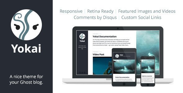 Yokai — Responsive Ghost Theme