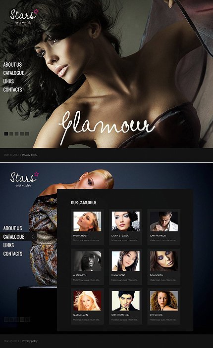 Black Moto CMS HTML Template by Delta Moto CMS HTML Templates TMT