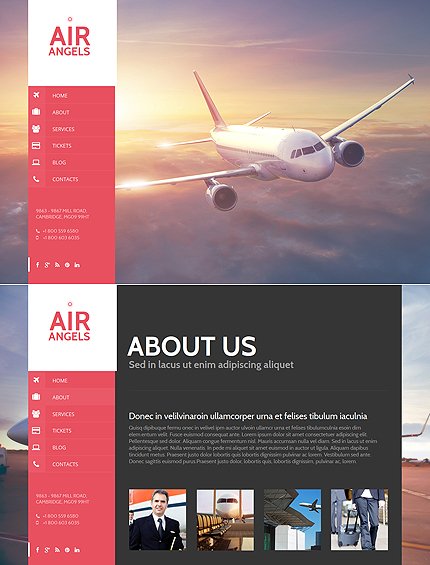 Black Moto CMS HTML Template by Cowboy Moto CMS HTML Templates TMT