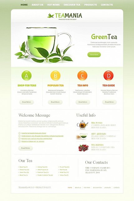 White Moto CMS HTML Template by Delta Moto CMS HTML Templates TMT