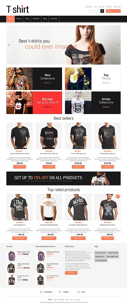 White WooCommerce Theme by Hermes TMT