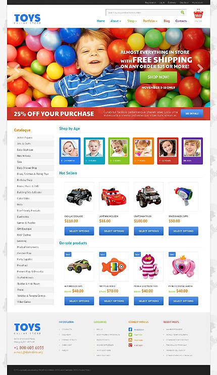 White WooCommerce Theme by Bora TMT