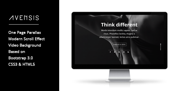 Avensis - One Page Parallax Template
 FXTheme