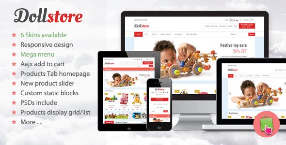 Doll Store Responsive Prestashop Theme
 FXTheme