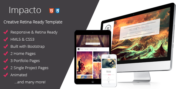 Impacto - Flavorful and Minimalistic Template
 FXTheme