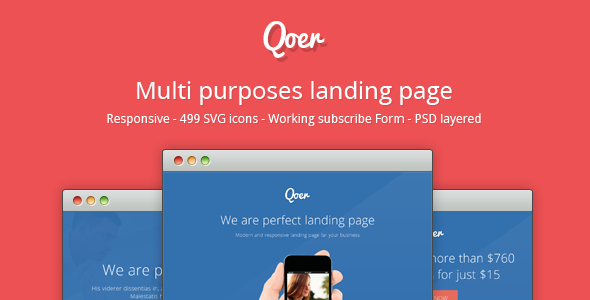 Qour multi purposes landing page
 FXTheme