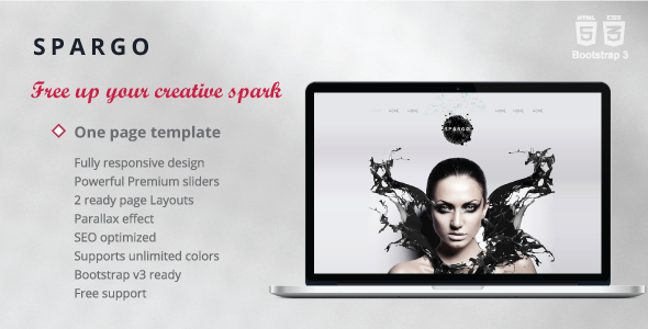 Spargo - Responsive Single Page Template
 FXTheme