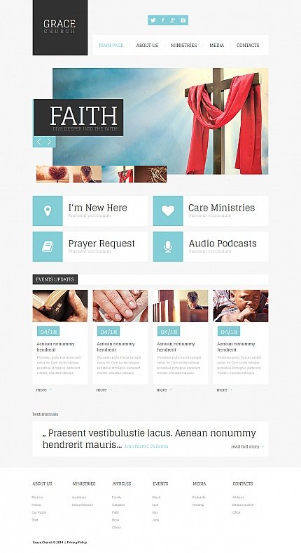 White Moto CMS HTML Template by Elza Site Templates TMT